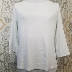 Lady's Clean White Nautica Top